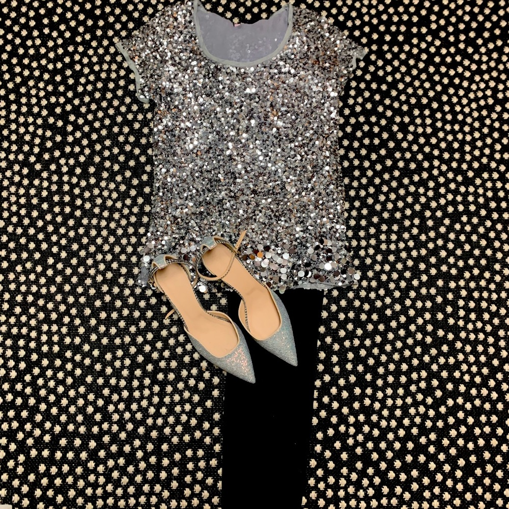 Calypso St Barth New Years Eve sequined top